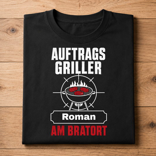 Auftragsgriller - Personalisierbares T-Shirt