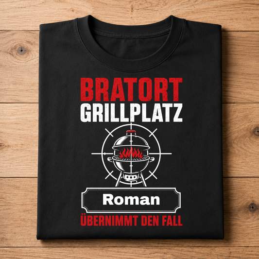 Bratort Grillplatz - Personalisierbares T-Shirt