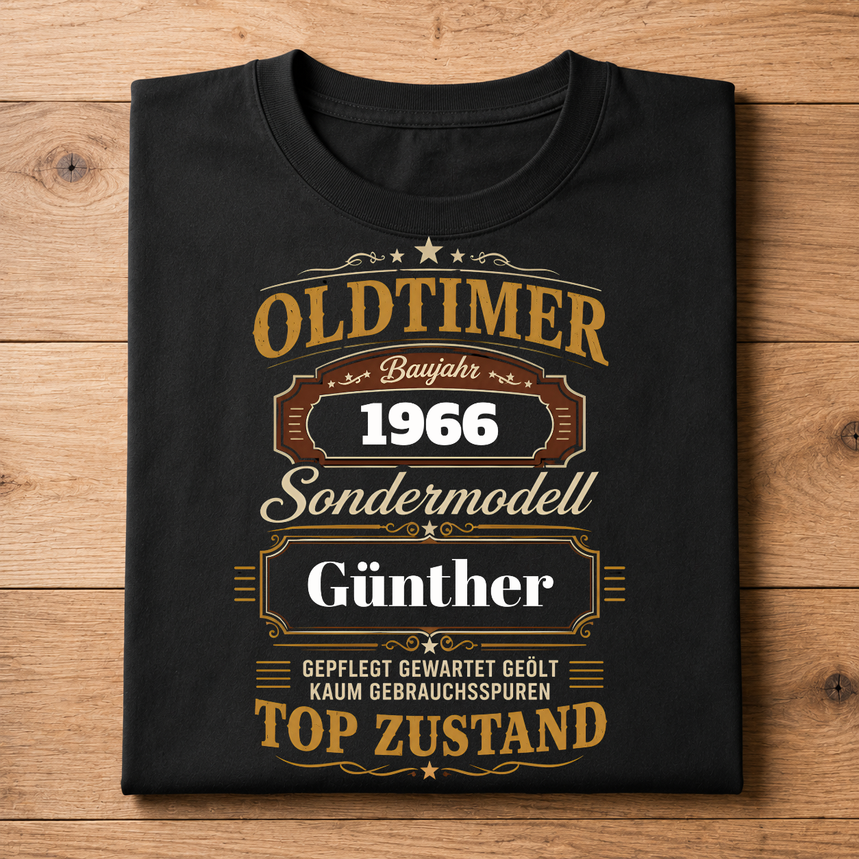 Oldtimer - Personalisierbares T-Shirt