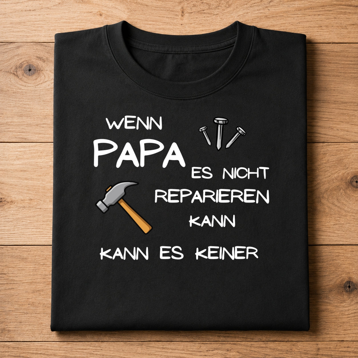 Papa repariert Tshirt - Geschenk